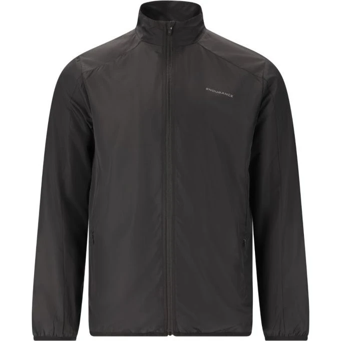 Endurance Veste de survêtement Sylas pour hommes - Noir