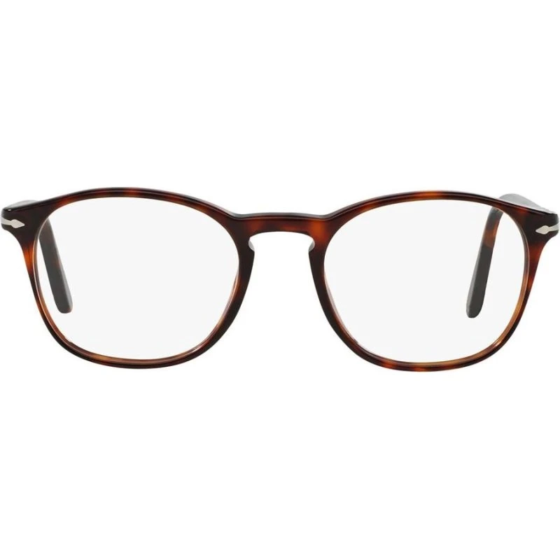 Persol PO 3007V Lunettes de Vue Géométriques Havana