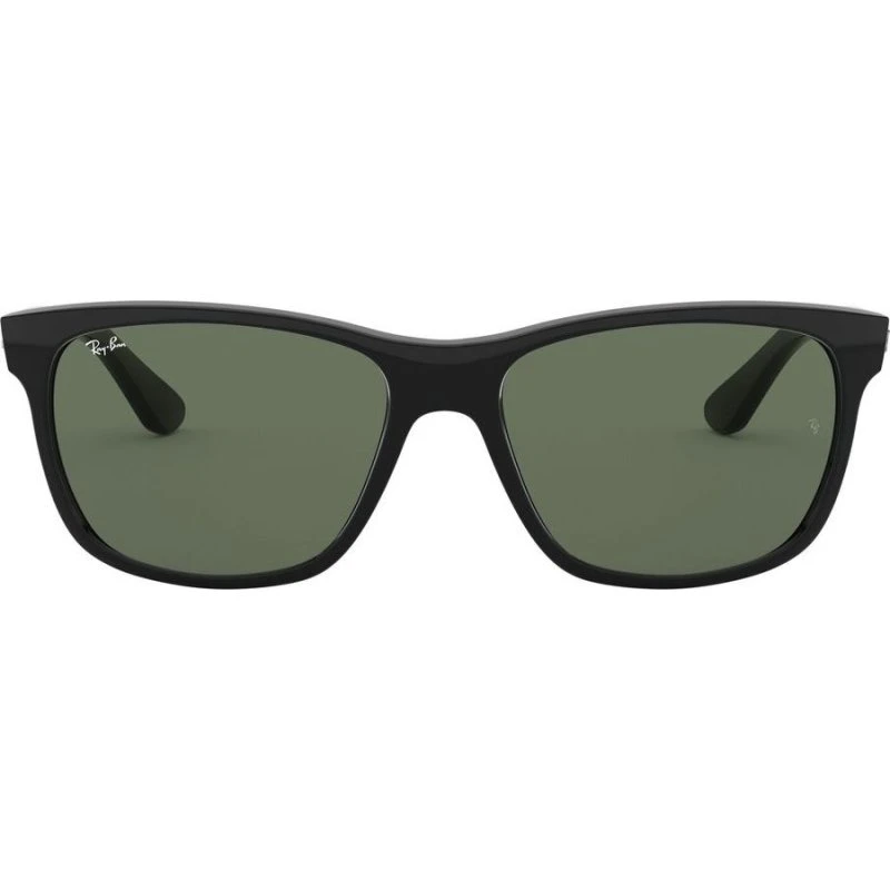 Ray-Ban RB4181 Lunettes de Soleil Carrées Unisexe Noir Vert 57mm