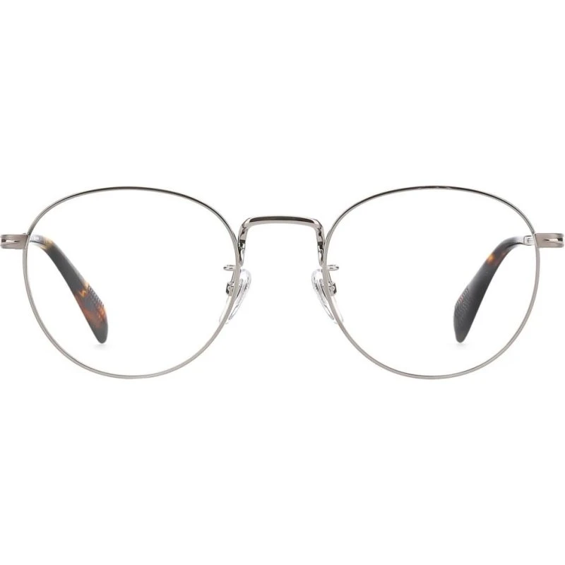 David Beckham DB 1015 Lunettes de Vue Homme Rondes Ruthénium