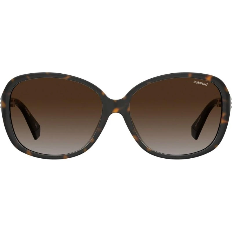Polaroid PLD 4098/S Lunettes de Soleil Papillon Havana Polarisées
