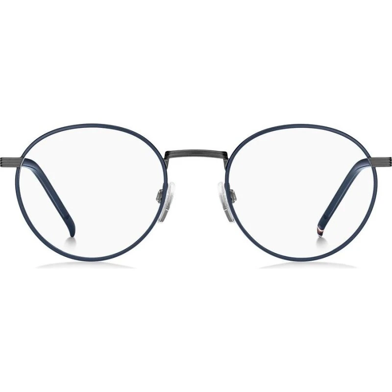 Tommy Hilfiger TH 1986 Lunettes de Vue Homme Rondes Bleu Mat