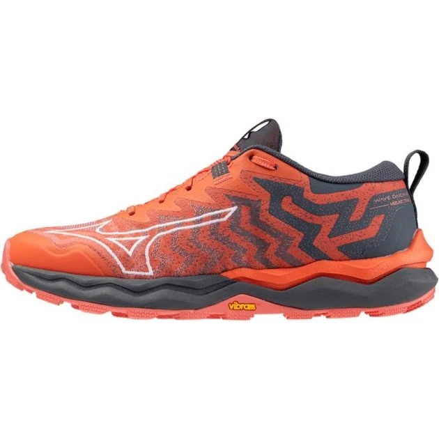 Mizuno Wave Daichi 8 Chaussures de Trail Femme - Hot Coral