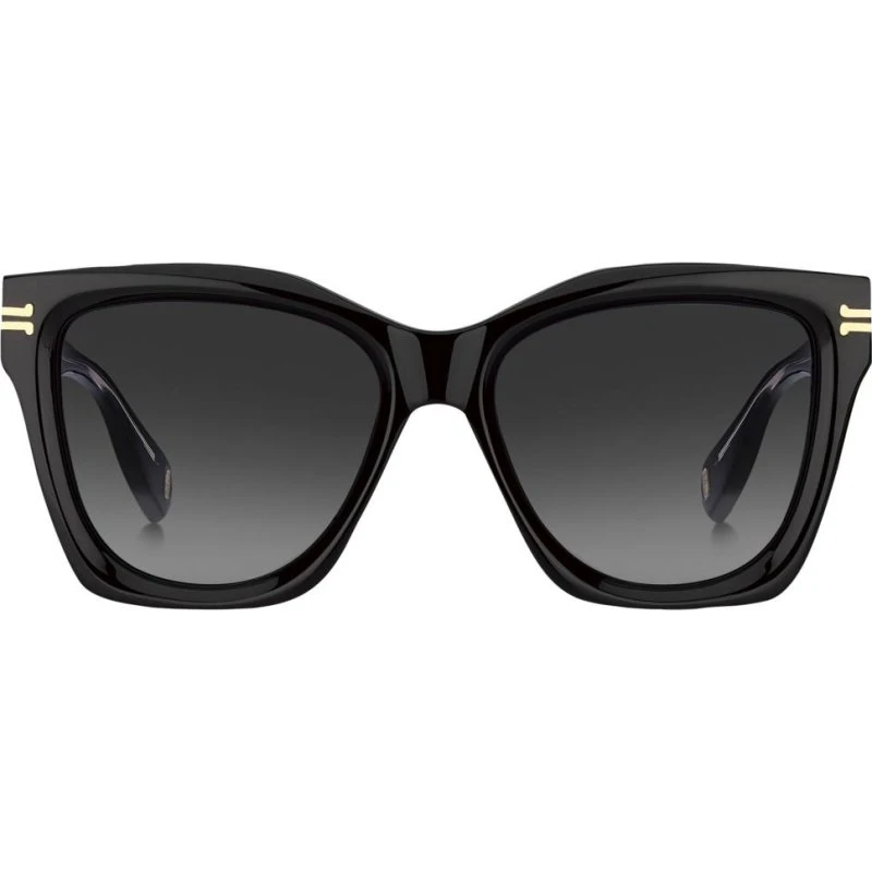 Marc Jacobs MJ 1000/S Lunettes de Soleil Œil de Chat Noir et Gris