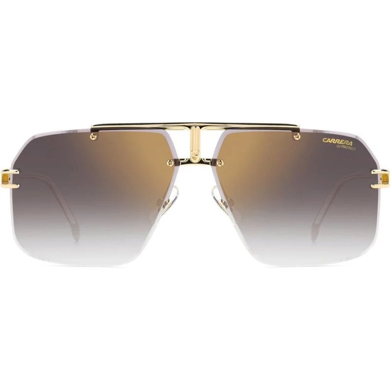 Carrera 1054/S Lunettes de Soleil Homme Carrées Dorées