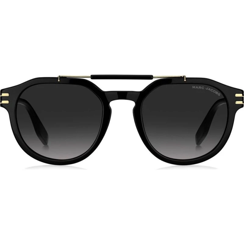 Marc Jacobs Marc 675/S Lunettes de Soleil Pilote Homme Noir et Gris