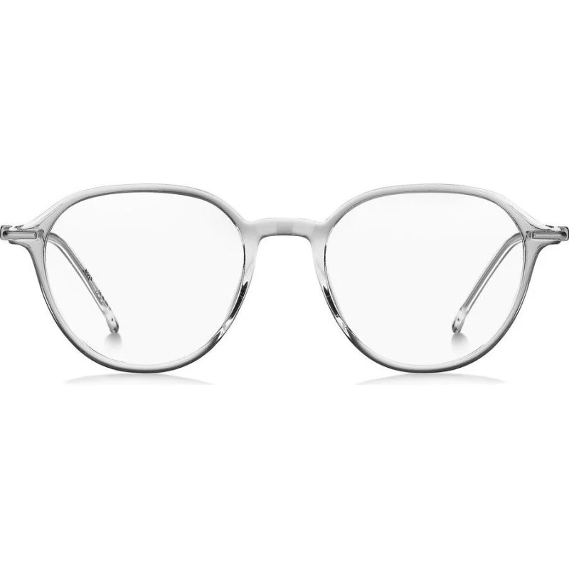 Boss 1481 Lunettes de Vue Homme Rondes Cristal Ruthénium