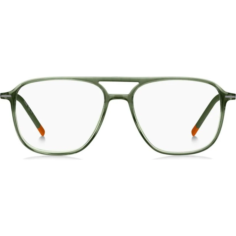 Hugo Boss HG 1232 Lunettes de Vue Homme Carrées Vertes