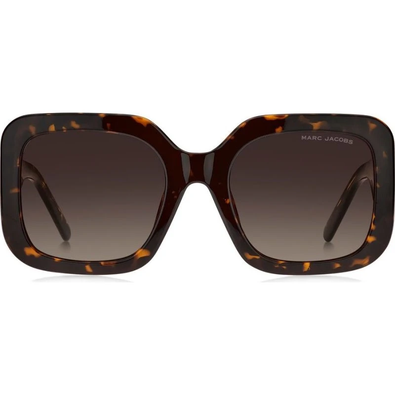 Marc Jacobs Lunettes de Soleil Marc 647/S Géométriques Havane