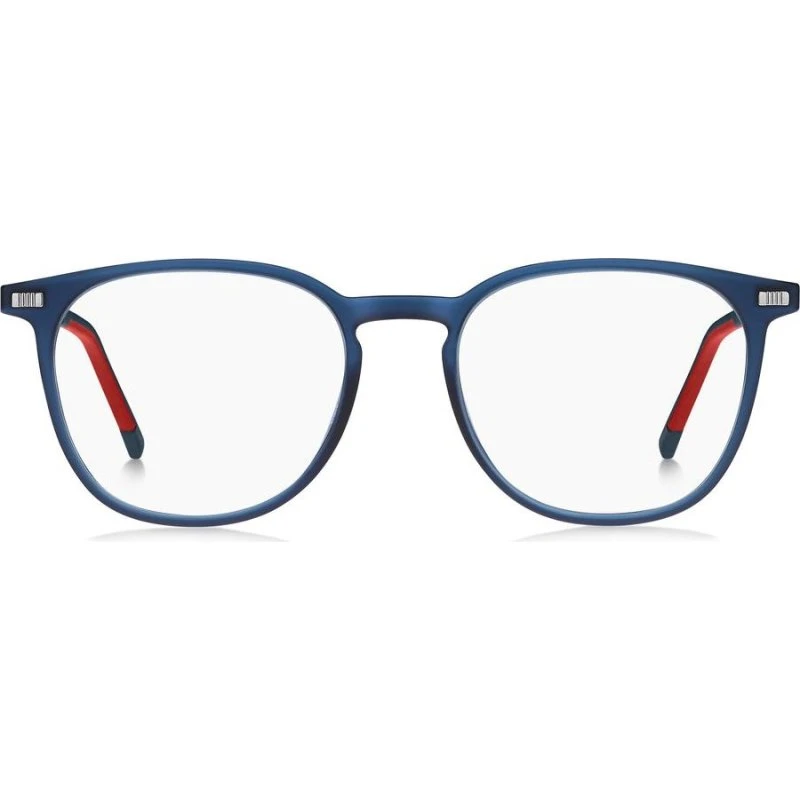 Tommy Hilfiger TH 2022 - Lunettes de Vue Homme Carrées Bleu Mat