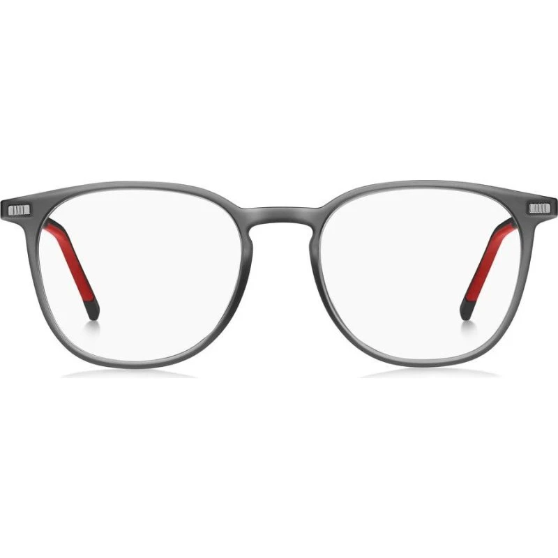 Tommy Hilfiger TH 2022 Lunettes de Vue Homme Carrées Gris Mat