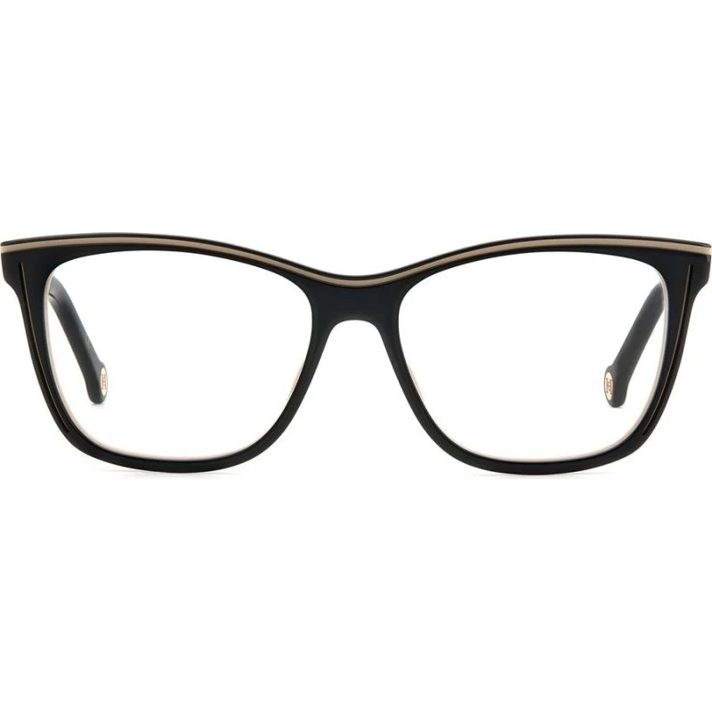 Carolina Herrera HER 0172 Lunettes de Vue Carrées Noires