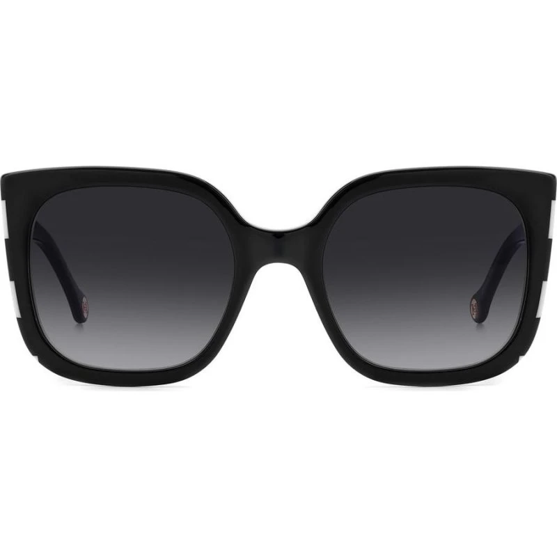 Carolina Herrera HER 0128/S Lunettes de Soleil Carrées Noires