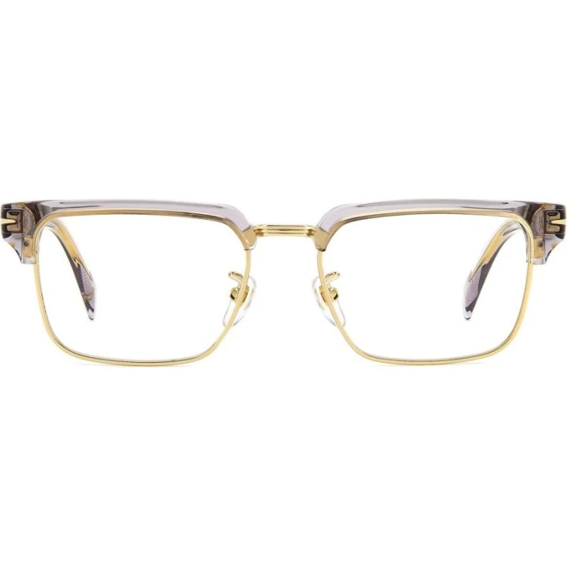 David Beckham DB 7112 Lunettes de Vue Homme Géométriques Grises