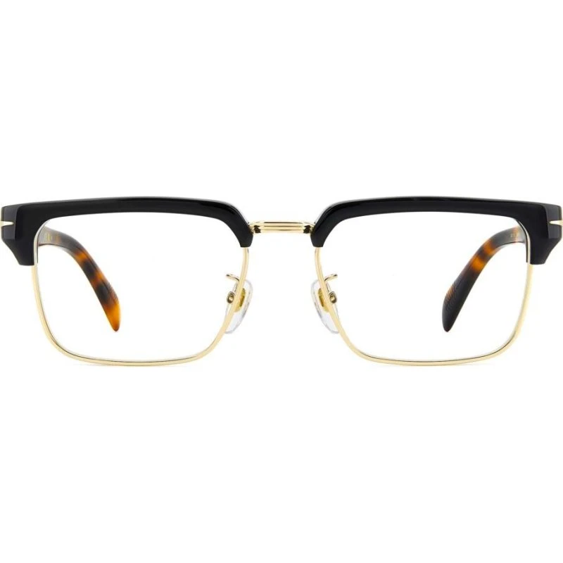 David Beckham DB 7112 Lunettes de Vue Homme Géométriques Havane