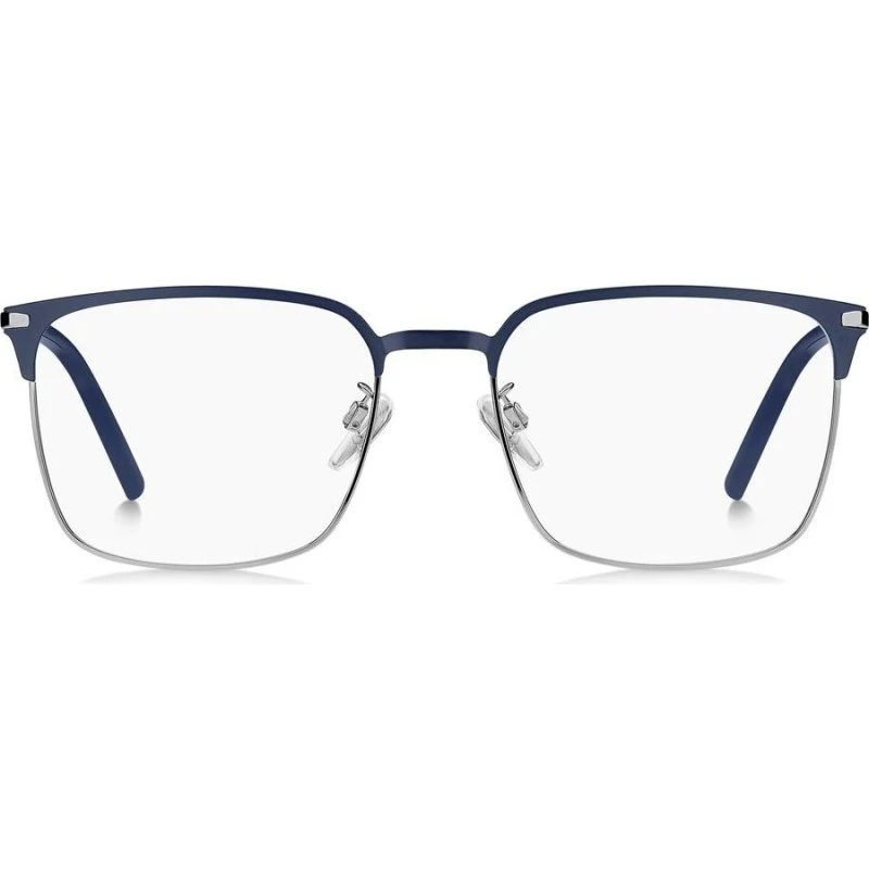 Tommy Hilfiger TH 2062/G Lunettes de Vue Homme Carrées Bleu Mat