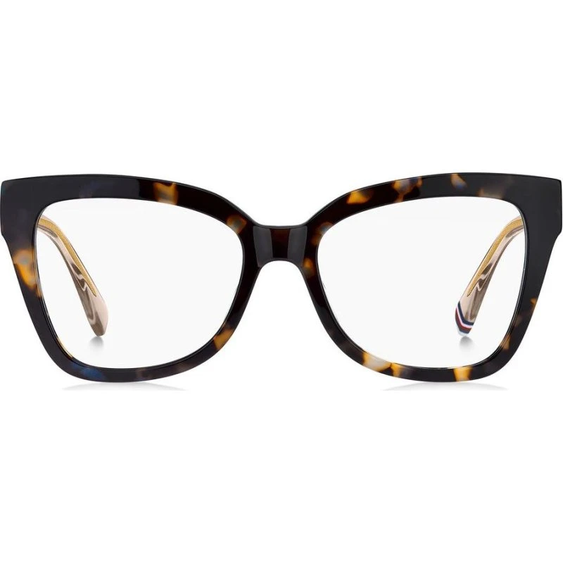 Tommy Hilfiger TH 2053 Lunettes de Vue Femme Bleu Géométrique