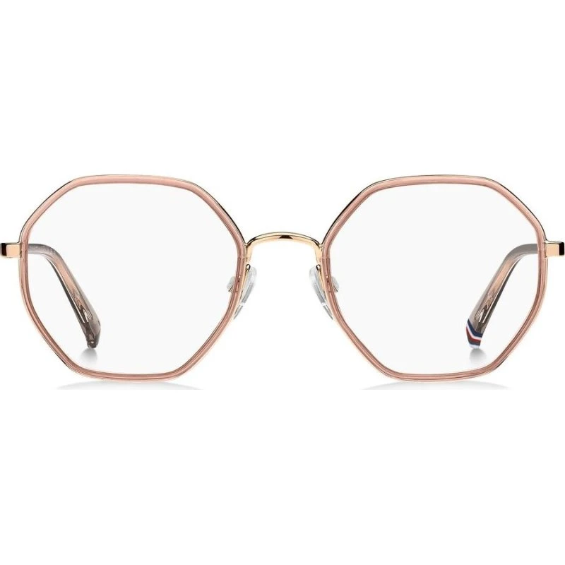 Tommy Hilfiger TH 2056 Lunettes de Vue Femme Rose Géométriques