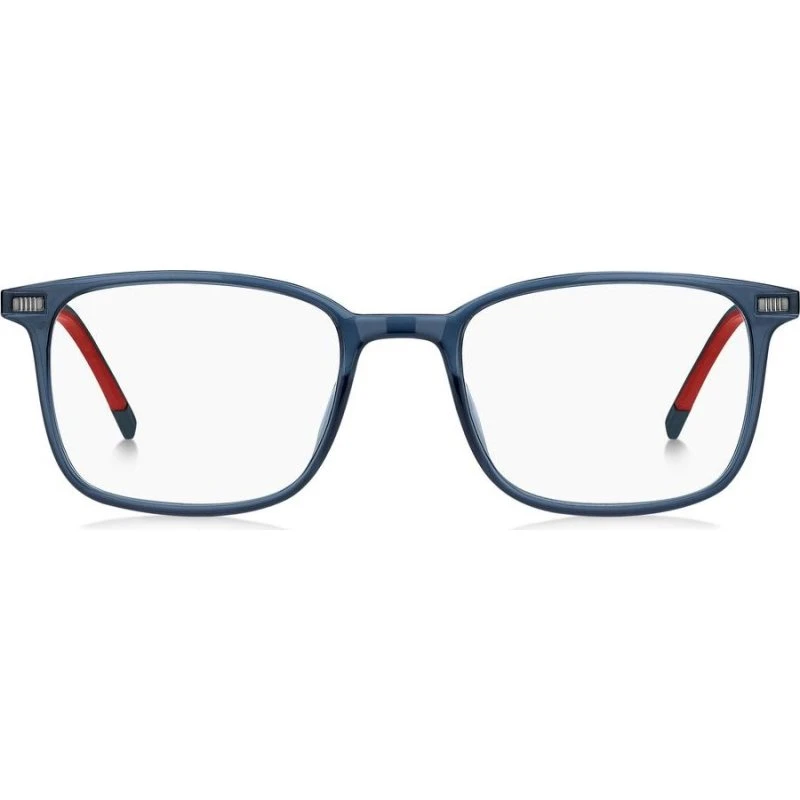 Tommy Hilfiger TH 2037 - Lunettes de vue carrées bleues pour homme