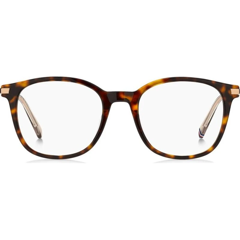 Tommy Hilfiger TH 2050 Lunettes de Vue Femme Havane Pilote
