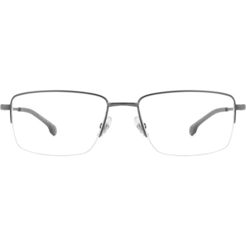 Carrera 8895 Lunettes de Vue Homme - Géométrique Gris Ruthenium