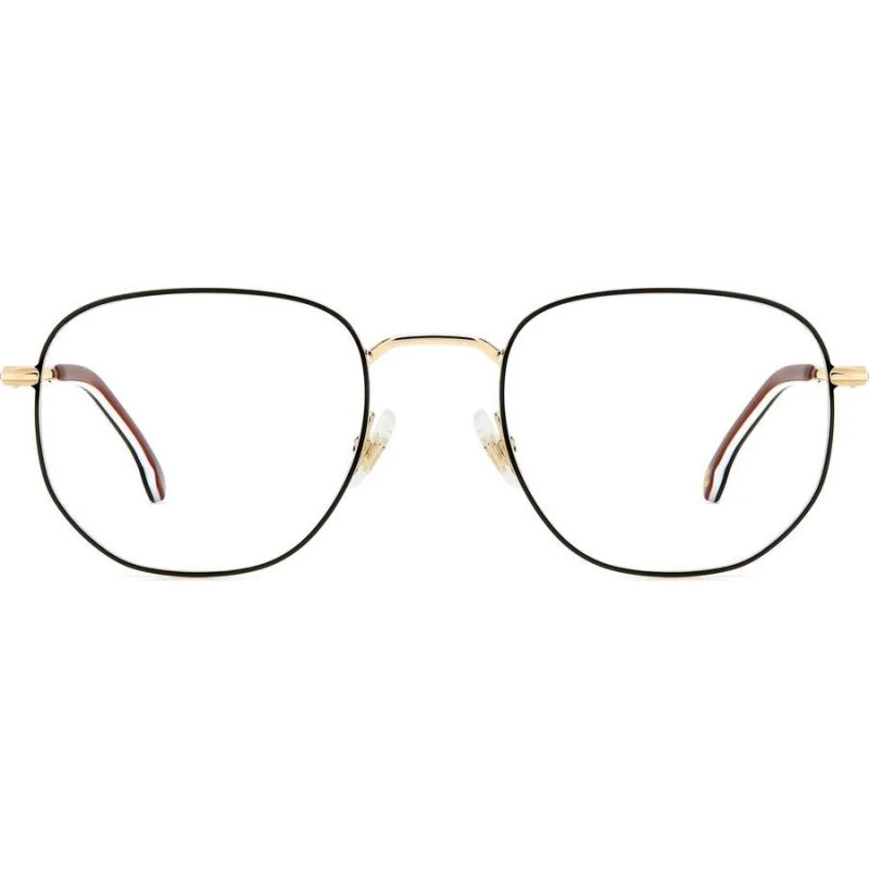 Carrera 323 Lunettes de Vue Homme Géométriques Noir Mat Or