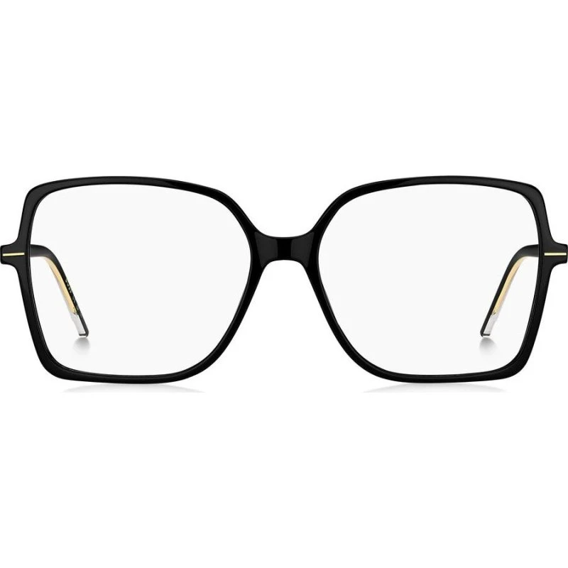 Boss 1587 Lunettes de Vue Géométriques Femme - Noir Cristal
