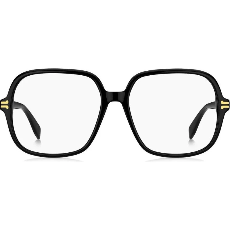 Marc Jacobs MJ 1098 Lunettes de Vue Carrées Noires pour Femme