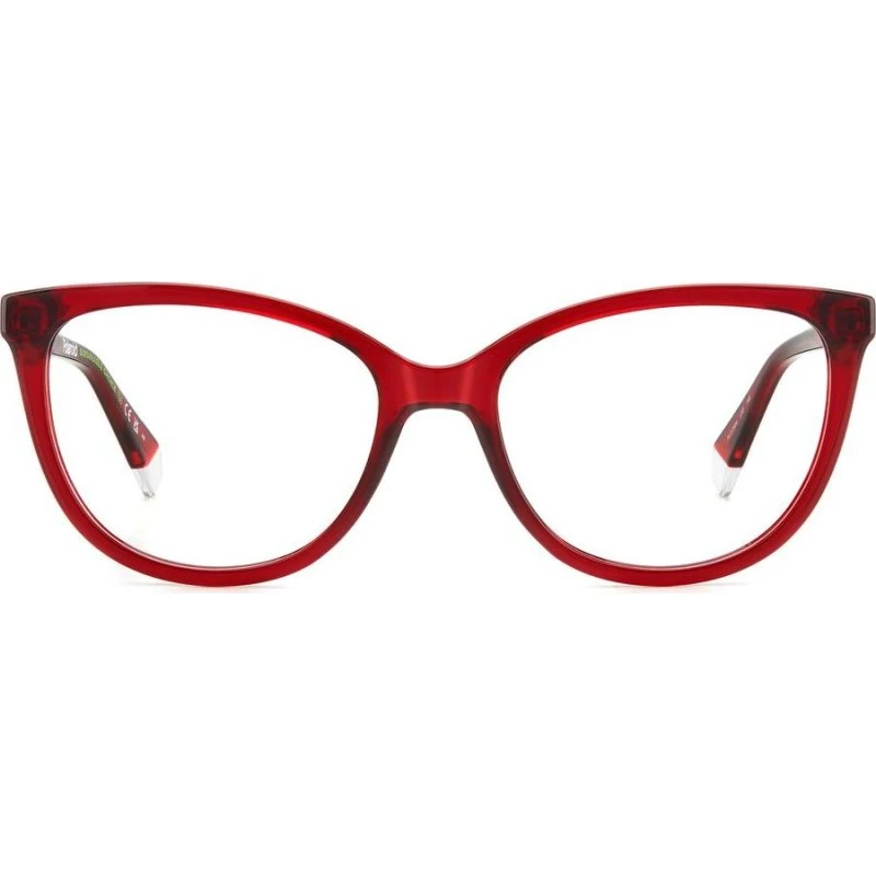 Polaroid PLD D504 Lunettes de Vue Femme Œil de Chat Rouge