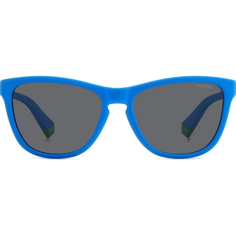 Polaroid Junior PLD 8056/S Lunettes de Soleil Polarisées Bleues