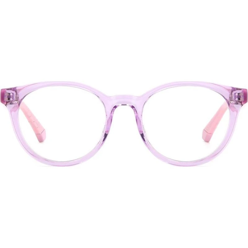 Polaroid PLD D831 Junior Lunettes de Vue Enfant Violet Géométrique
