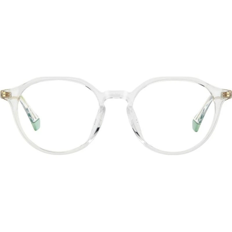 Polaroid PLD D510/G Lunettes de Vue Rondes Transparentes Unisexe
