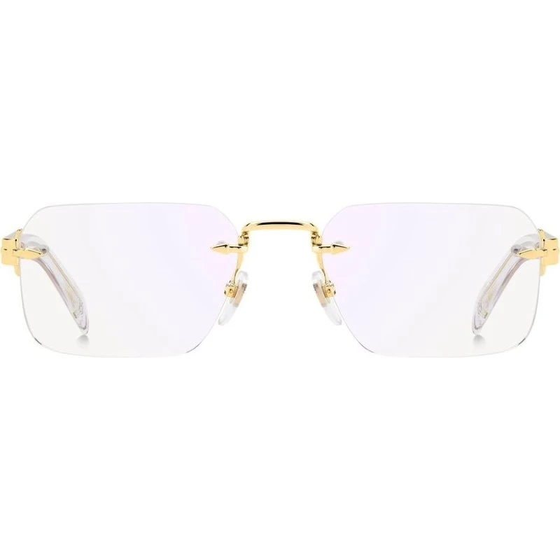 David Beckham DB 7116 - Lunettes de vue rectangulaires en métal Or