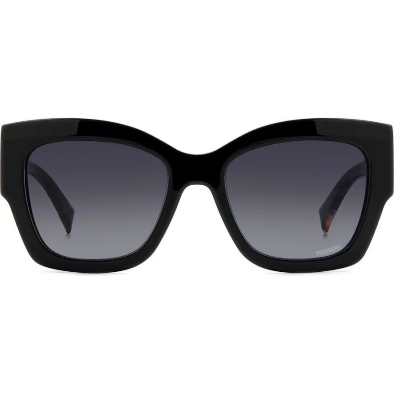 Missoni MIS 0154/S Lunettes de Soleil Carrées Noires et Grises