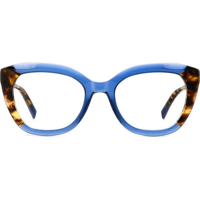 Missoni MIS 0157 Lunettes de Vue Papillon Bleu Havane
