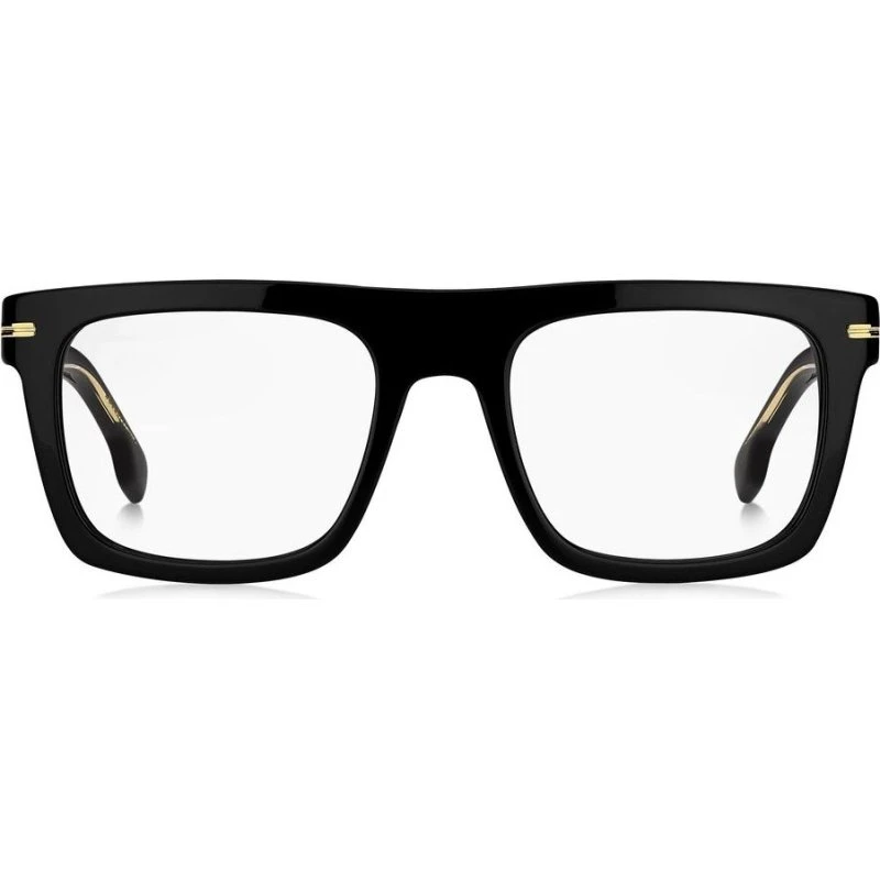 Boss 1597 Lunettes de Vue Homme Carrées Noires