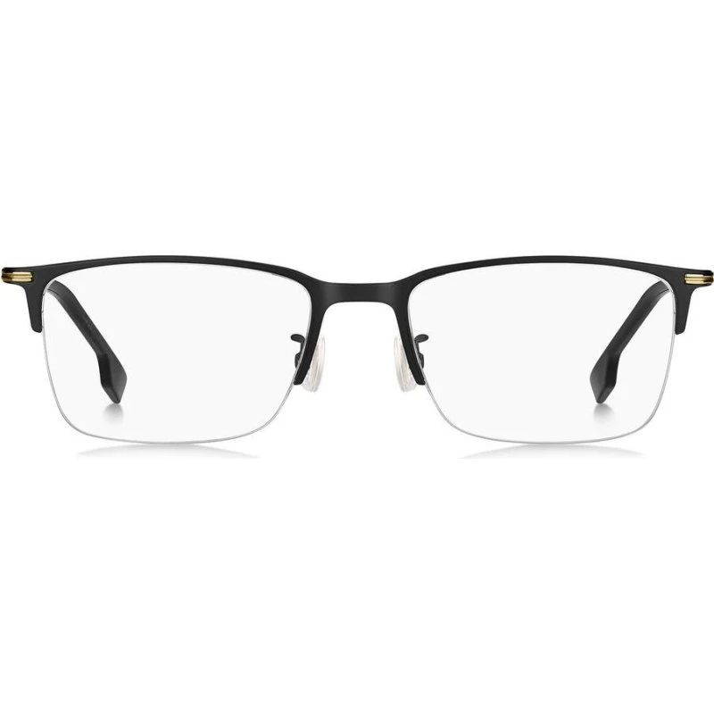 Boss 1616/F Lunettes de Vue Homme Géométriques Noires