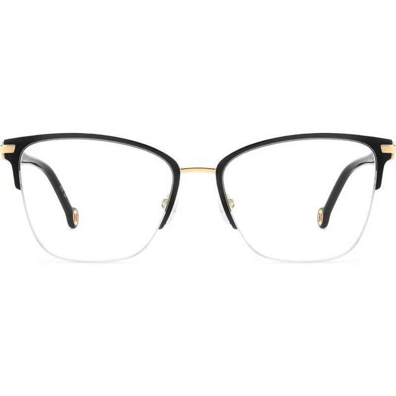 Carolina Herrera HER 0193 Lunettes de Vue Femme - Oeil de Chat Doré