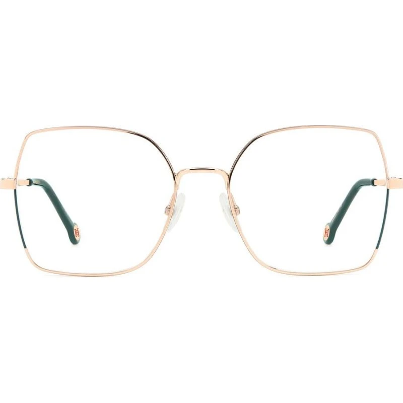 Carolina Herrera HER 0206 Lunettes de Vue Carrées Vertes