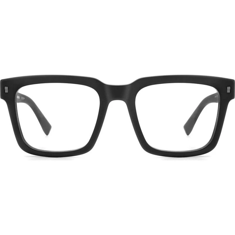 Dsquared2 Icon 0013 Lunettes de Vue Homme Carrées Noires