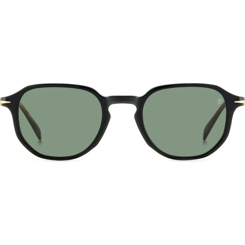 David Beckham DB 1140/S Lunettes de Soleil Homme Géométriques Vert