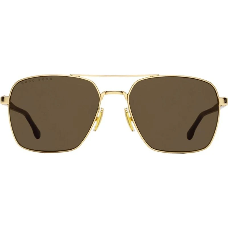 Boss 1045/S/IT Lunettes de Soleil Pilote Homme Acier Or Rose