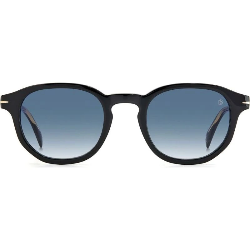 David Beckham DB 1007/S Lunettes de Soleil Homme - Noir et Bleu