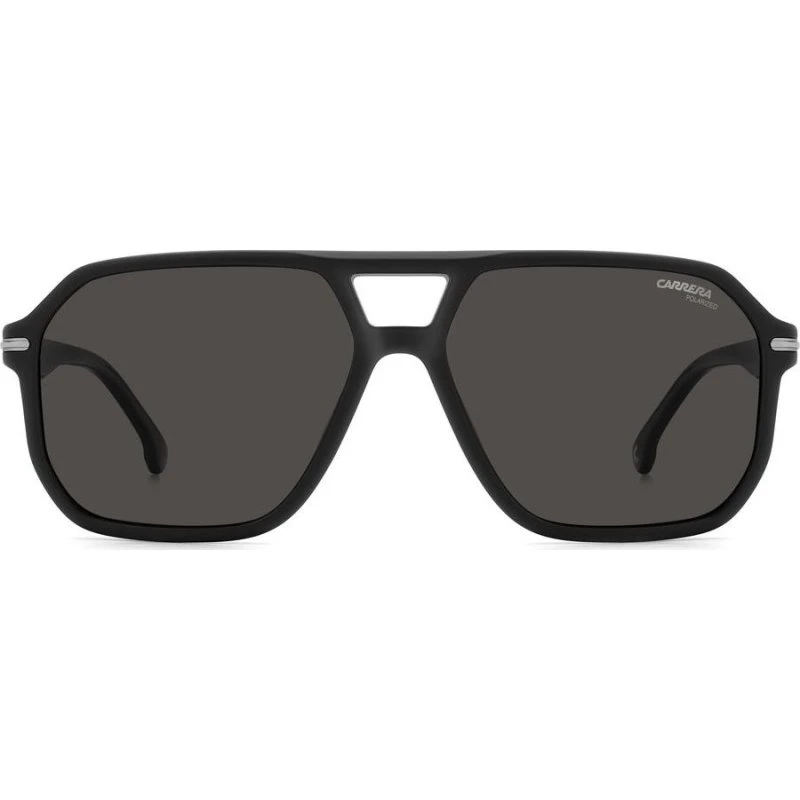 Carrera 302/S Lunettes de Soleil Homme Carrées Polarisées Noires