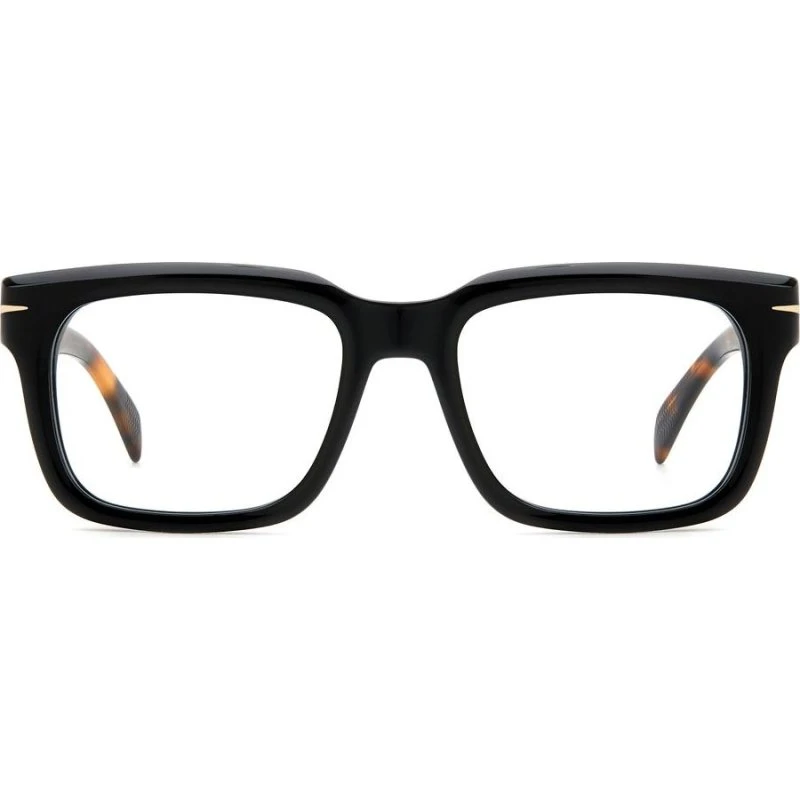David Beckham DB 7107 Lunettes de Vue Homme Carrées Havane