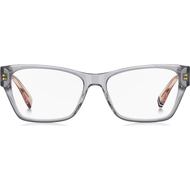 Tommy Hilfiger TH 2104 Lunettes de Vue Femme Œil de Chat Gris