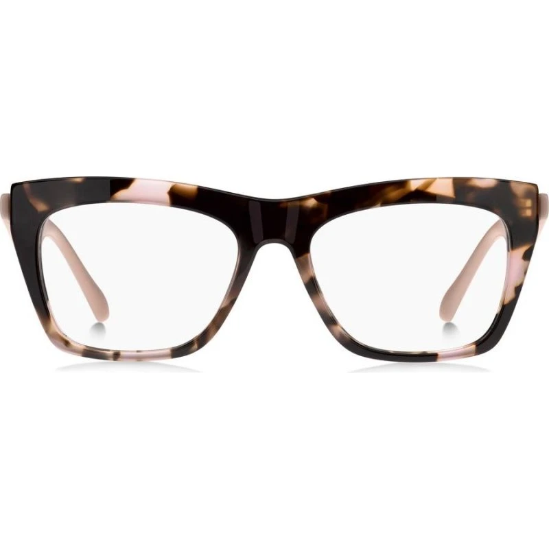 Etro 0007 Lunettes de Vue Papillon Rose et Havana