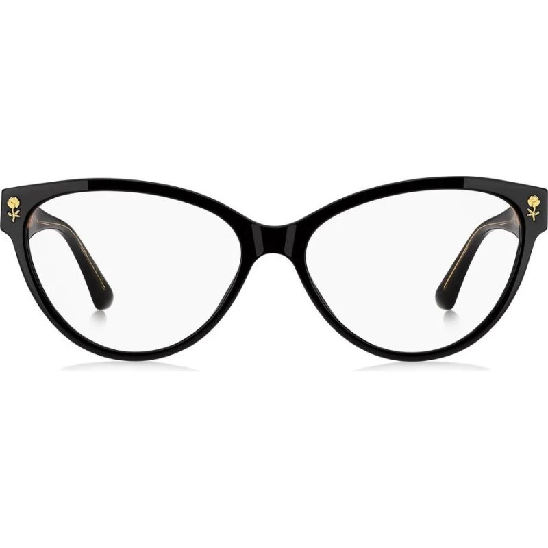Etro 0014 Lunettes de Vue Femme Noires Carrées Cat Eye