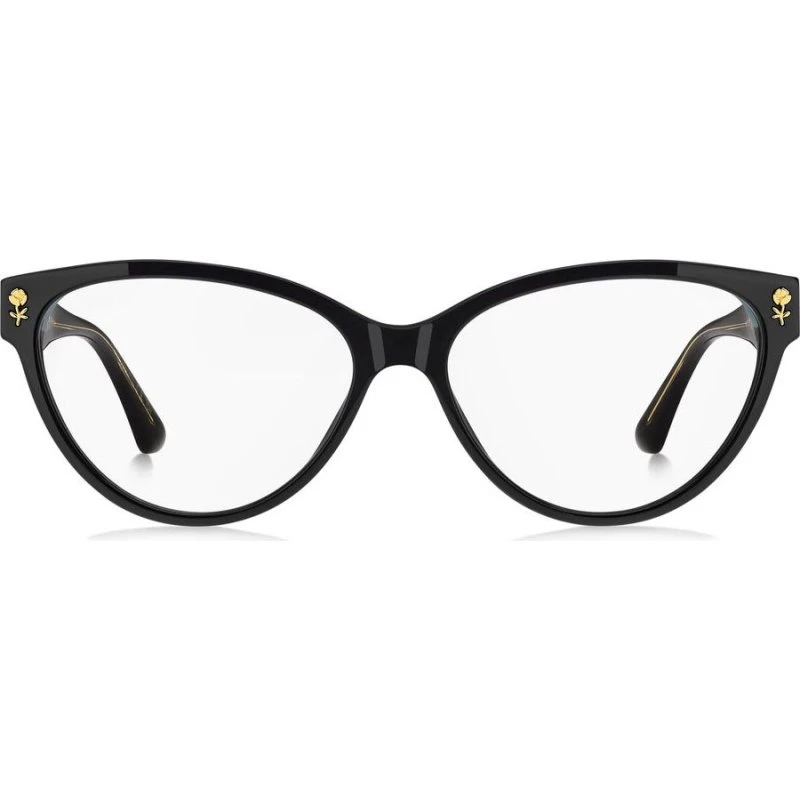 Etro 0014 Lunettes de Vue Femme Noires Carrées Cat Eye