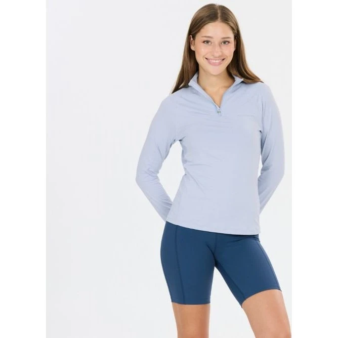Endurance Chrissie Maillot de Running Femme Bleu